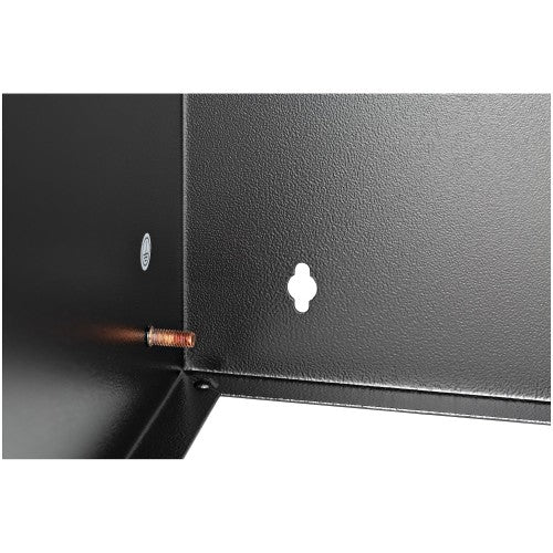 StarTech.com WALLMNT12 rack cabinet 12U Wall mounted rack Black