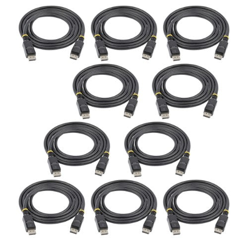 StarTech.com DISPLPORT6L10PK DisplayPort cable 71.7" (1.82 m) Black
