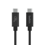 Belkin INZ004BT2MBK USB cable USB4 Gen 2x2 78.7" (2 m) USB C Black