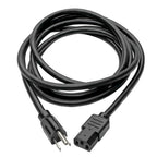 Tripp Lite P007-010 power cable Black 120.1" (3.05 m) NEMA 5-15P C13 coupler
