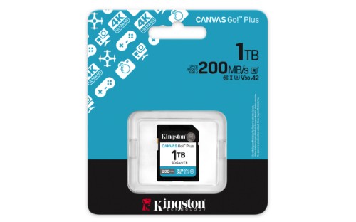 Kingston Technology Canvas Go! Plus 1 TB SDXC UHS-I Class 10