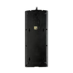 Tripp Lite TLP1208SAT surge protector Black 12 AC outlet(s) 120 V 94.5" (2.4 m)