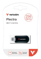 Verbatim 30226 USB flash drive 256 GB USB Type-C 3.2 Gen 1 (3.1 Gen 1) Black