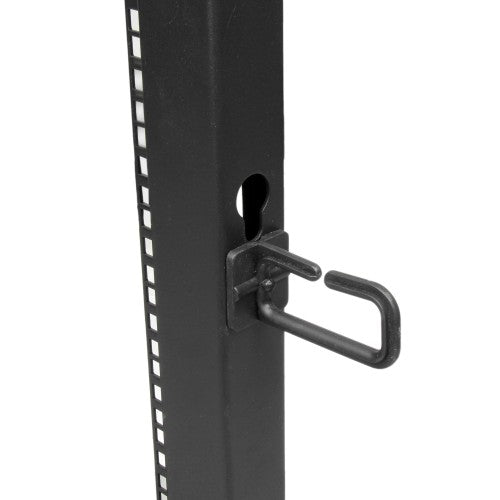 StarTech.com 4POSTRACK42 rack cabinet 42U Freestanding rack Black