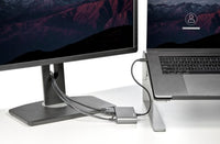 StarTech.com TB3DKM2HDL laptop dock/port replicator Wired Thunderbolt 3 Gray