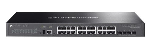 TP-Link Omada SG5428X network switch Managed L3 Gigabit Ethernet (10/100/1000) Black