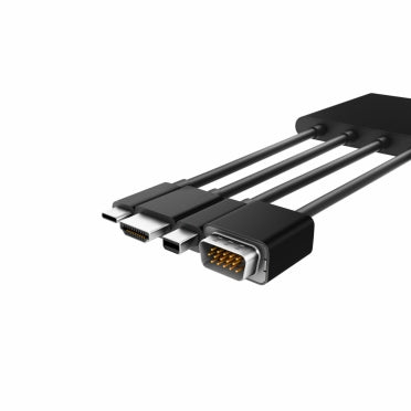Belkin B2B166 video cable adapter 94.5" (2.4 m) USB Type-C Black