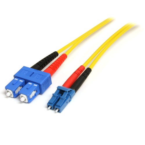 StarTech.com SMFIBLCSC7 InfiniBand/fibre optic cable 275.6" (7 m) LC SC Yellow