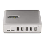 StarTech.com 10G5A2CS-USB-C-HUB interface hub USB 3.2 Gen 2 (3.1 Gen 2) Type-C 10000 Mbit/s Silver