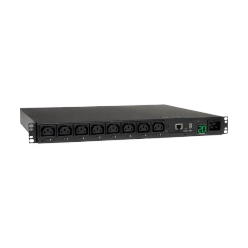 Tripp Lite PDUMH20HVNET power distribution unit (PDU) 8 AC outlet(s) 1U Black