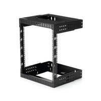 StarTech.com RK12WALLOA rack cabinet 12U Wall mounted rack Black