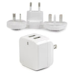 StarTech.com USB2PACWH mobile device charger Smartphone, Tablet White AC Indoor