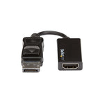 StarTech.com DP2HD4K60S video cable adapter 8.46" (0.215 m) DisplayPort HDMI Black