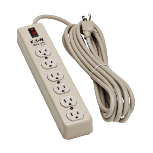 Tripp Lite 6SPDX-15 surge protector Beige 6 AC outlet(s) 120 V 180" (4.57 m)