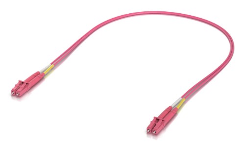 Ubiquiti UACC-OFC-M2-LULU-0.5M-50 InfiniBand/fibre optic cable 19.7" (0.5 m) LC LC/LC Rose