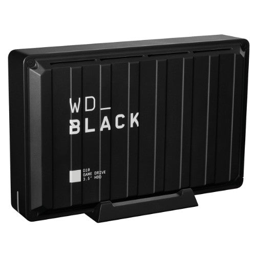 Western Digital Black D10 external hard drive 8 TB Black, White