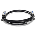 AddOn Networks CAB-D-D-400G-1M-AO InfiniBand/fibre optic cable 39.4" (1 m) QSFP-DD Black, Silver