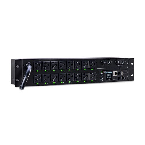 CyberPower PDU41003 power distribution unit (PDU) 16 AC outlet(s) 2U Black