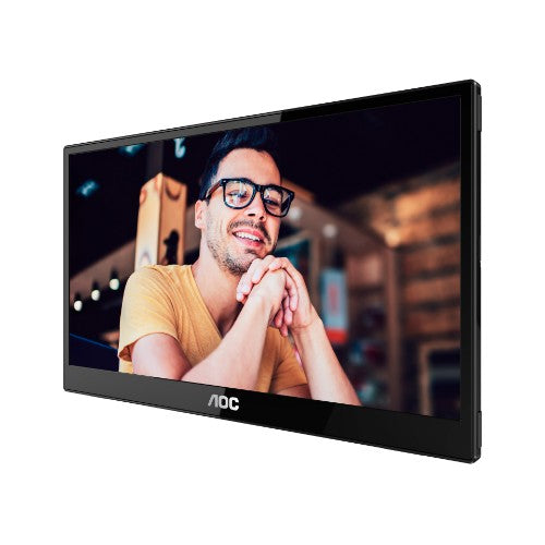 AOC 16T20 portable TV/monitor Portable monitor Black 15.6" 1920 x 1080 pixels