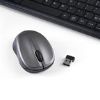 Verbatim 70739 keyboard Mouse included Universal RF Wireless QWERTY Black