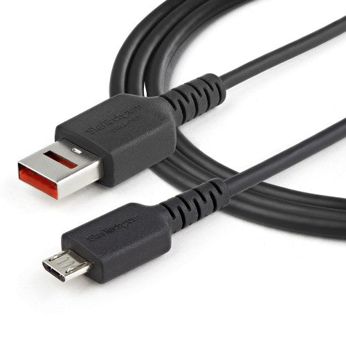 StarTech.com USBSCHAU1M USB cable USB 2.0 39.4" (1 m) USB A Micro-USB B Black