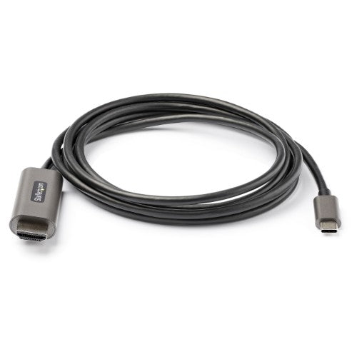 StarTech.com CDP2HDMM2MH video cable adapter 78.7" (2 m) HDMI Type A (Standard) USB Type-C Black, Silver