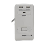 Tripp Lite TLP648USBC surge protector Gray 6 AC outlet(s) 120 V 96.1" (2.44 m)