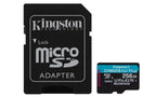 Kingston Technology Canvas Go! Plus 256 GB MicroSD UHS-I Class 10