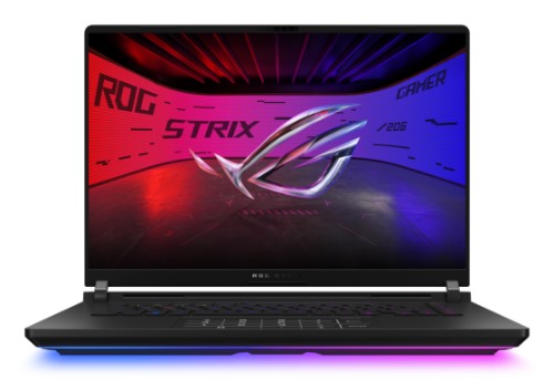 ASUS ROG Strix SCAR 16 G635LX-XS99-CA Intel Core Ultra 9 275HX Laptop 16" WQXGA 64 GB DDR5-SDRAM 4 TB SSD NVIDIA GeForce RTX 5090 Wi-Fi 7 (802.11be) Windows 11 Pro Black