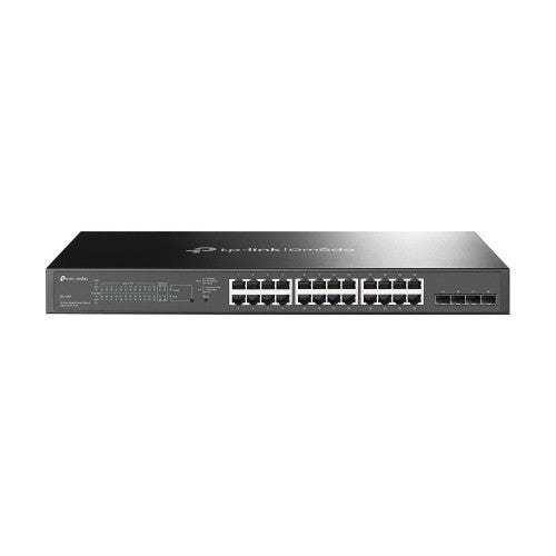 TP-Link Omada TL-SG2428P Managed L2/L2+ Gigabit Ethernet (10/100/1000) Power over Ethernet (PoE) 1U Black