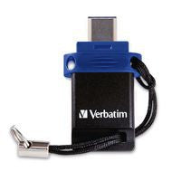 Verbatim Store ‘n’ Go 32 GB USB flash drive USB Type-A / USB Type-C 3.2 Gen 1 (3.1 Gen 1) Blue
