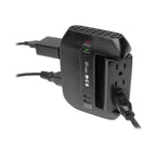 Tripp Lite SWIVEL6USB surge protector Black 6 AC outlet(s) 110 - 125 V