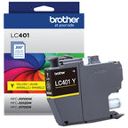 Brother LC401YS ink cartridge 1 pc(s) Original Standard Yield Yellow