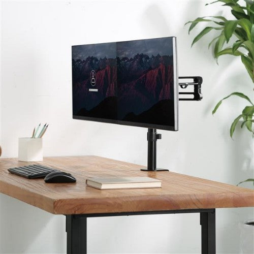 StarTech.com ARMDUAL3 monitor mount / stand 32" Desk Black
