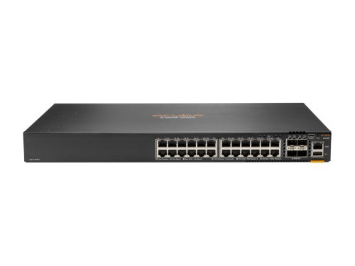 HPE Aruba Networking Aruba 6300F 24-port 1GbE & 4-port SFP56 Managed L3 Gigabit Ethernet (10/100/1000) 1U Gray