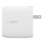 Belkin WCD001DQ1MWH mobile device charger Headset, MP4, Mobile phone, PDA, Power bank, Smartphone, Tablet, Telephone White AC, DC Fast charging Indoor