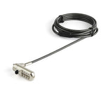StarTech.com LTLOCKNANO cable lock Black, Stainless steel 78.7" (2 m)