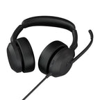 Jabra Evolve2 50 Headset Wired Head-band Office/Call center USB Type-C / USB Type-A Bluetooth Black