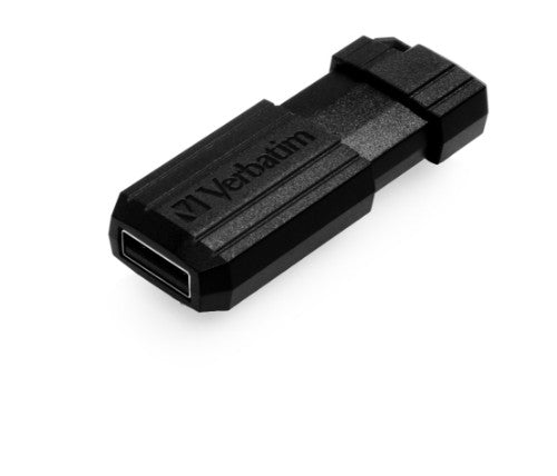 Verbatim PinStripe 128GB USB flash drive USB Type-A 2.0 Black