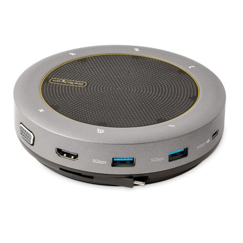 StarTech.com DKTBRSPMPD speakerphone Gray