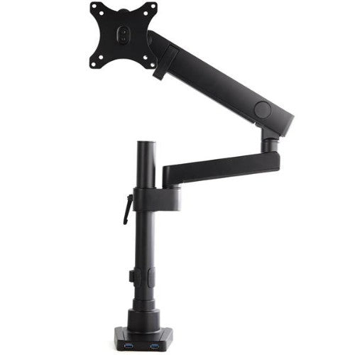 StarTech.com ARMPIVOT2USB3 monitor mount / stand 34" Desk Black