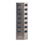 StarTech.com 5G7AIBS-USB-HUB-NA interface hub USB 3.2 Gen 1 (3.1 Gen 1) Type-B 5000 Mbit/s Gray