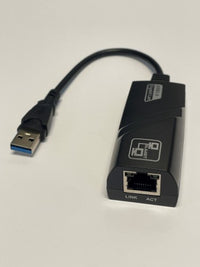 Axiom USBAMRJ45FK-AX cable gender changer USB Type-A RJ-45 Black