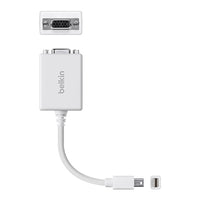 Belkin F2CD049B cable gender changer Apple mini-DisplayPort 15 pin HD D-Sub (HD-15) White