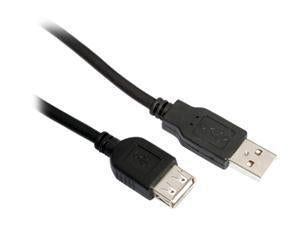 Belkin F3U134B16 USB cable USB 2.0 189" (4.8 m) USB A Black