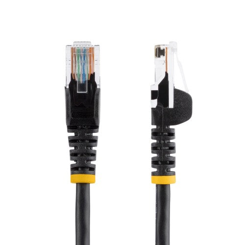 StarTech.com 10 ft Black Snagless Category 5e (350 MHz) UTP Patch Cable networking cable 120.1" (3.05 m)