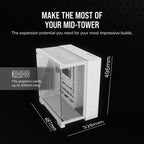 Corsair 6500X Midi Tower White