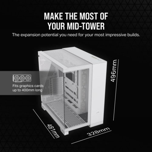Corsair 6500X Midi Tower White