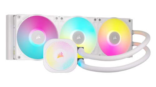 Corsair iCUE LINK TITAN RX RGB Processor All-in-one liquid cooler 4.72" (12 cm) White 1 pc(s)