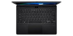Acer TravelMate Spin B3 TMB311R-32-C47B Intel® Celeron® N N5100 Hybrid (2-in-1) 11.6" Touchscreen HD 8 GB DDR4-SDRAM 128 GB Flash Wi-Fi 6 (802.11ax) Windows 11 Pro Black